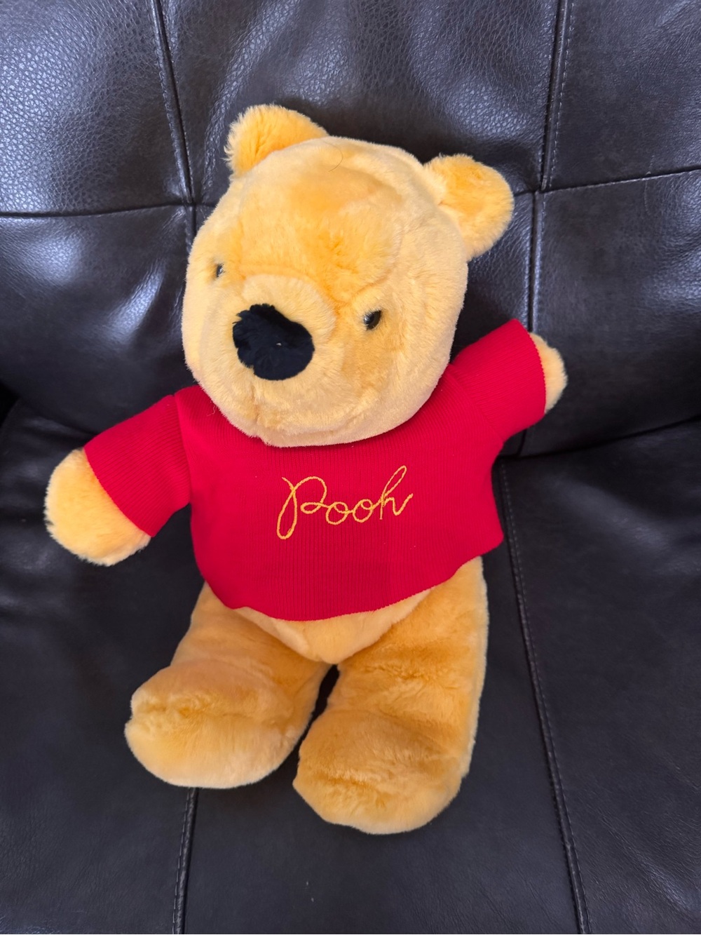 VTG Sears Gund Disney Winnie The Pooh 12" Plush Vintage With Shirt